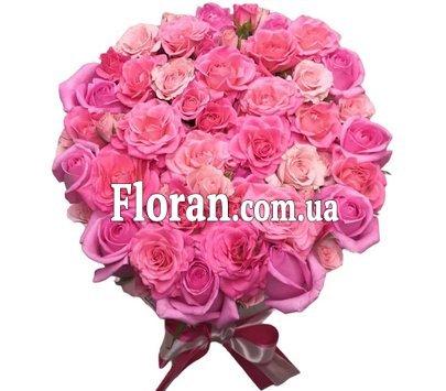 Квіткова композиція з троянд