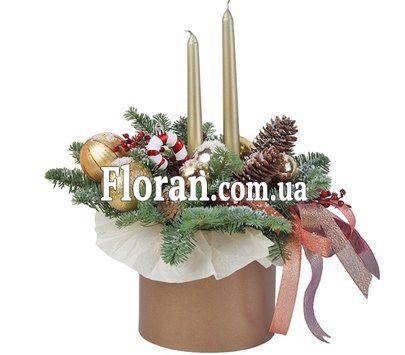 Елегантная новогодняя коробка