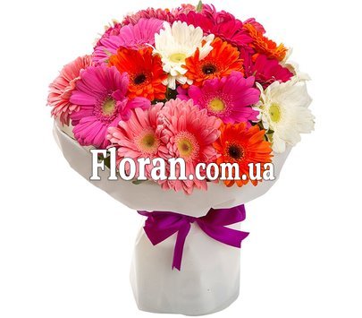 Елегантний букет гербер