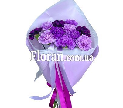 Фиолетовые цветы для букета