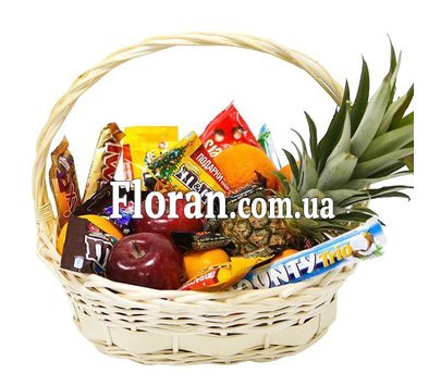 Фруктово-цукерковий кошик