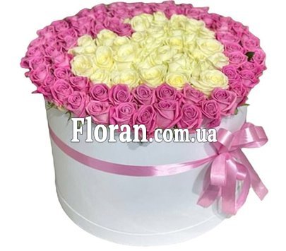 Коробка троянд на весілля