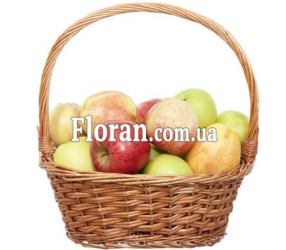 Кошик із яблуками
