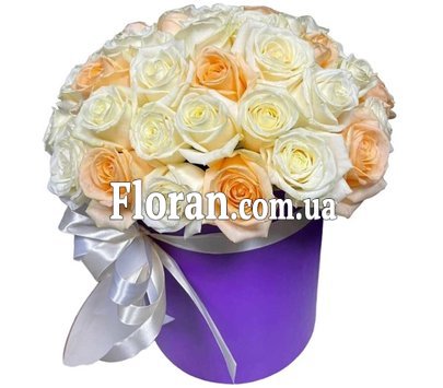 Нежная композиция в коробке