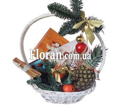 New Year's gift basket