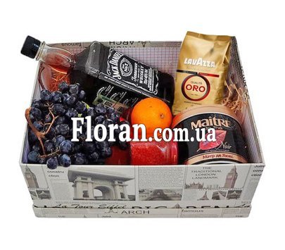 Подарочная коробка для мужчины с виски - код товара FL-1952.