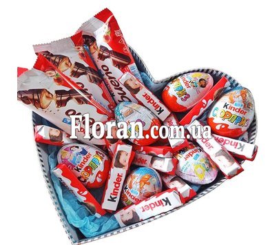 Gift box with sweets