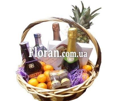 Gift basket for Christmas