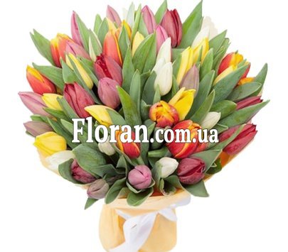 Найкрасивіший букет із тюльпанів