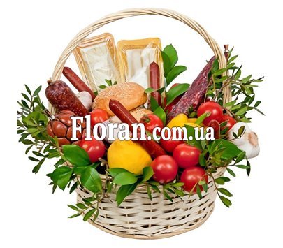 Съедобная корзина для мужчины - код товара FL-1939.