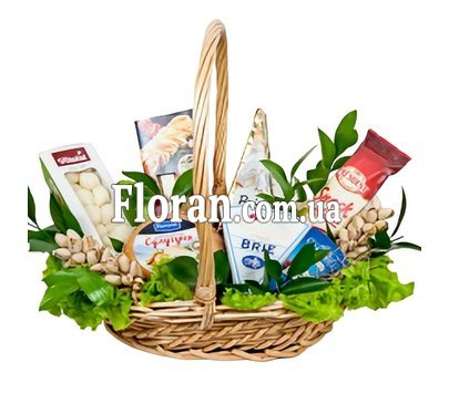 Сирний кошик у подарунок