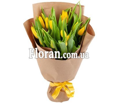 Тюльпаны в крафте