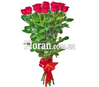 Высокие букеты цветов