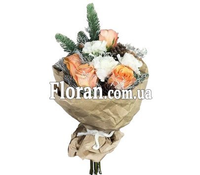 Зимовий букет комплімент