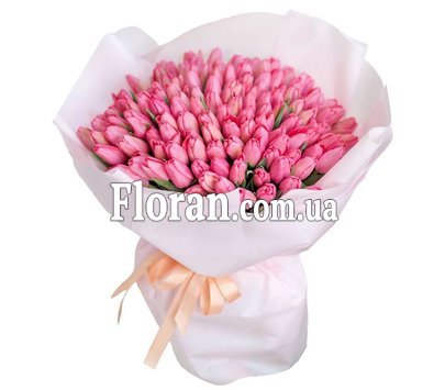 Большущий букет тюльпан