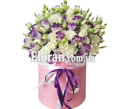 Букет з еустом у коробці