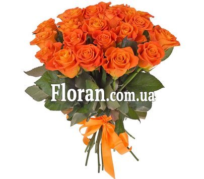 Букет коралловых роз