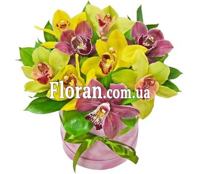 Коробочка с цветами