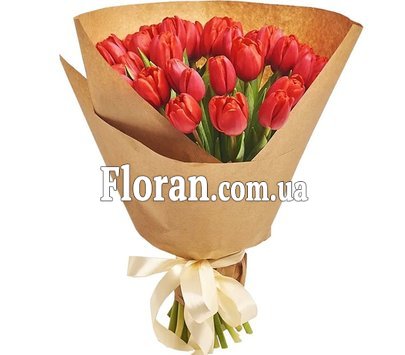 Красные тюльпаны