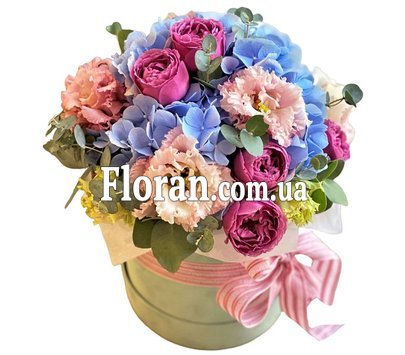 Летняя коробка цветов