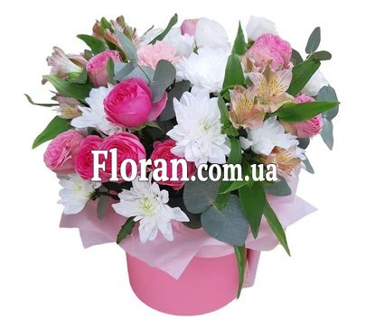 Small box of flowers