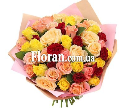 Осінній букет троянд