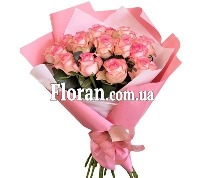 Романтичный букет из роз