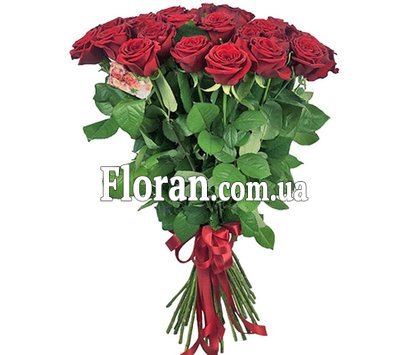 Роза 70 см в букете