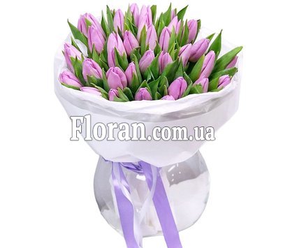 Тюльпани бузкові