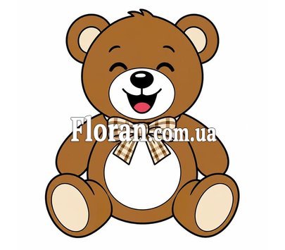 Мишка коричневый